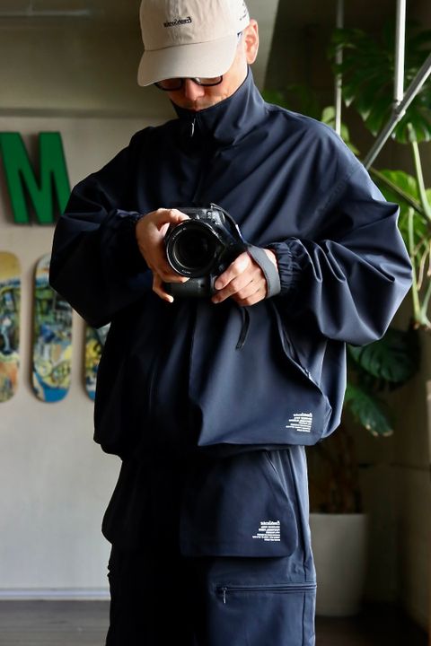 FreshService 23SS SOLOTEX TWILL FUNCTIONAL BLOUSON"NAVY"スタイル
