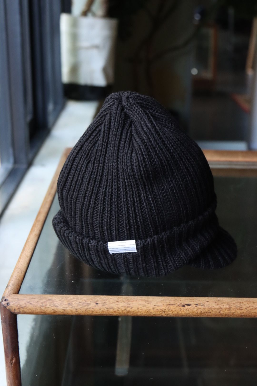 S.F.C 23FW BRIM KNIT CAP(SFCFW23AC03)Black