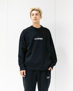 コムデギャルソンオム25FW HOMMEプリントスウェット(HP-T104-051)BLACK☆10月3日( 金)新作発売！