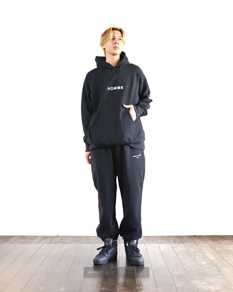 COMME des GARCONS HOMME 24SS HOMMEプリントパーカー スタイル 2024.2.3