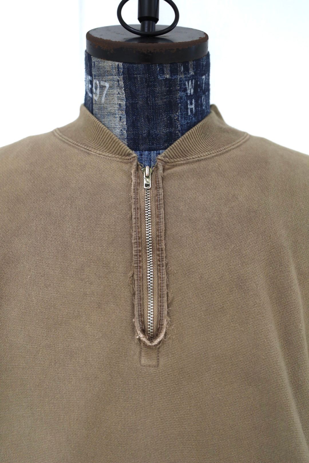 アプレッセ 2026 STYLE2 Vintage Half Zip Rib Collar Sweatshirt(26AAP-05-11)MOCHA☆8月22日(土)発売！