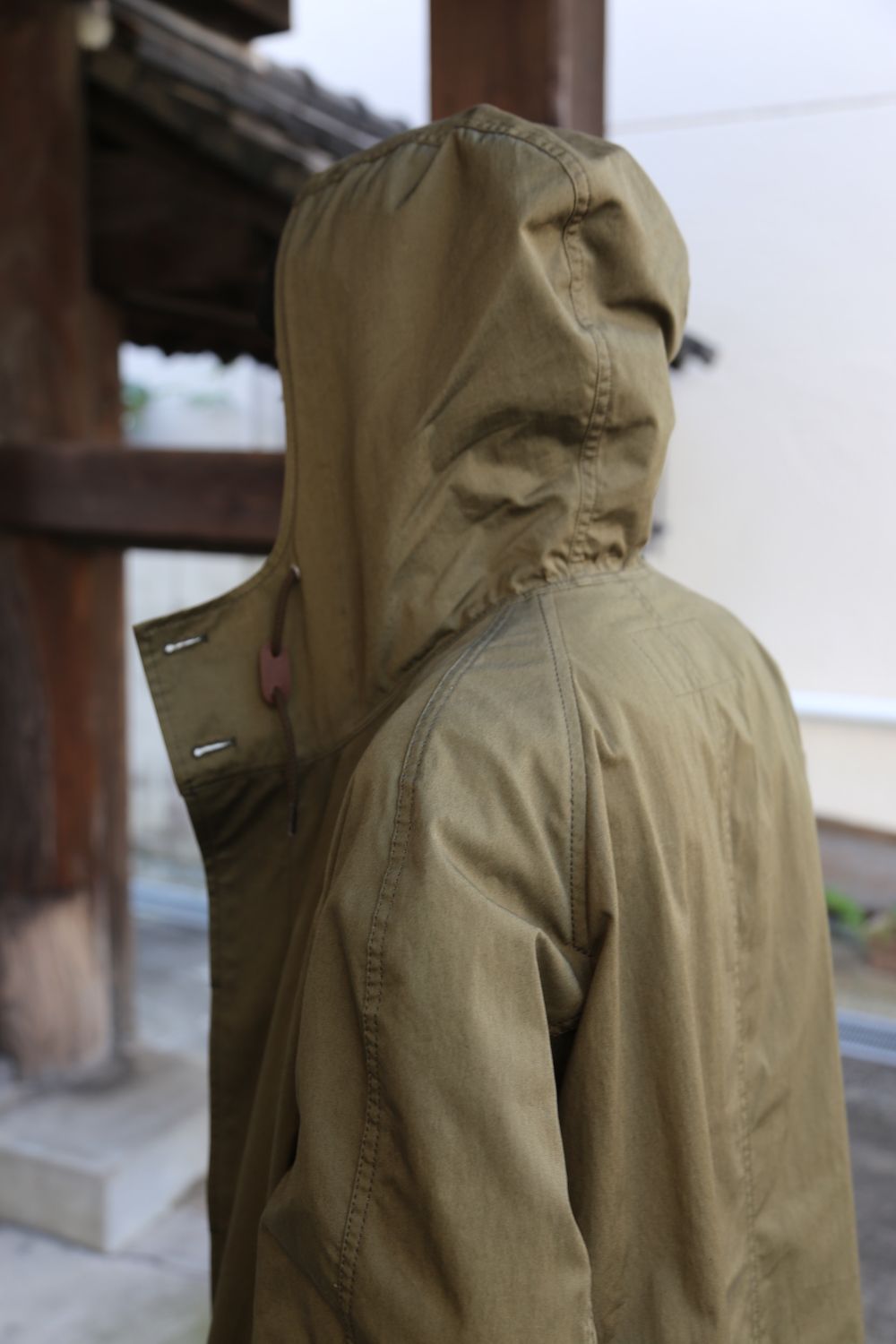 COMME des GARCONS HOMME ウェザーフーデッド コート L COMME des GARCONS HOMME 綿ナイロンウェザーフーデッドコート