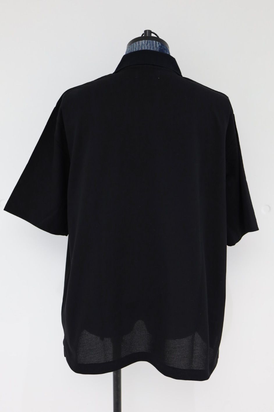 マーカ 26SS  ONE BOTTON TEE S/S(M26A14CS02B)BLACK☆新作発売！