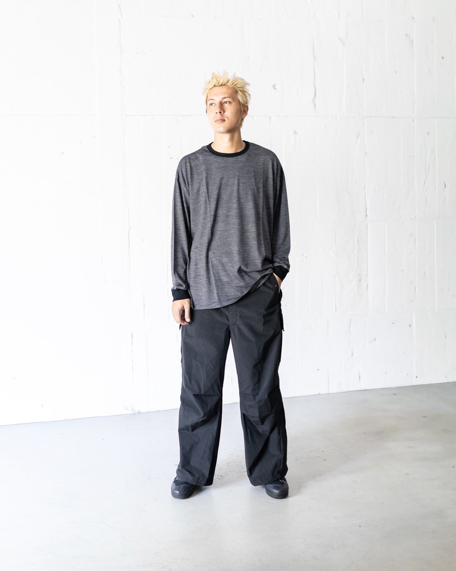 Graphpaper Wool Border L/S Tee 新作発売！