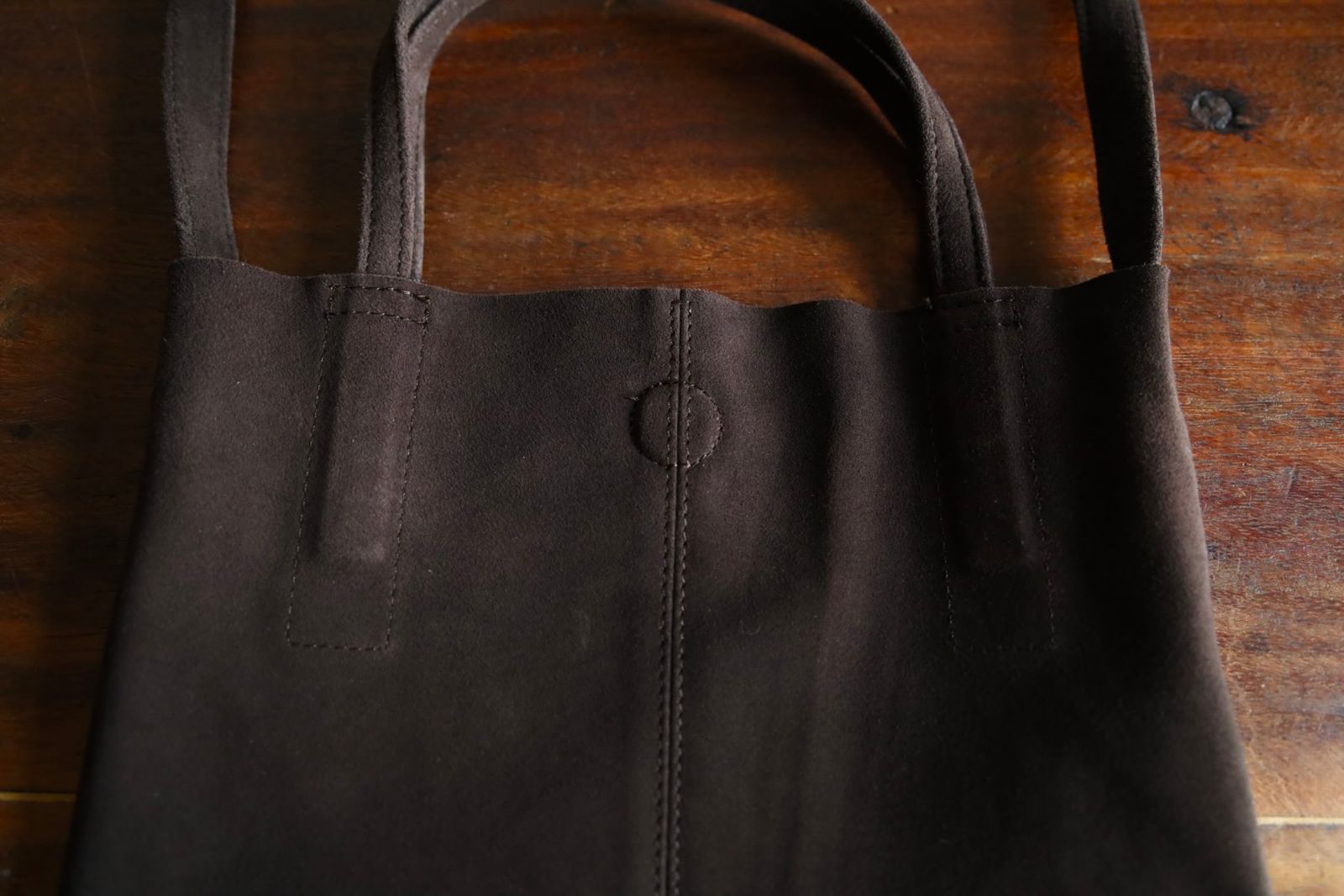 Morphee / モルフェトートバッグ2WAY SMALL TOTE(LONG)SUEDE[DARK CHOCO]☆新作発売！