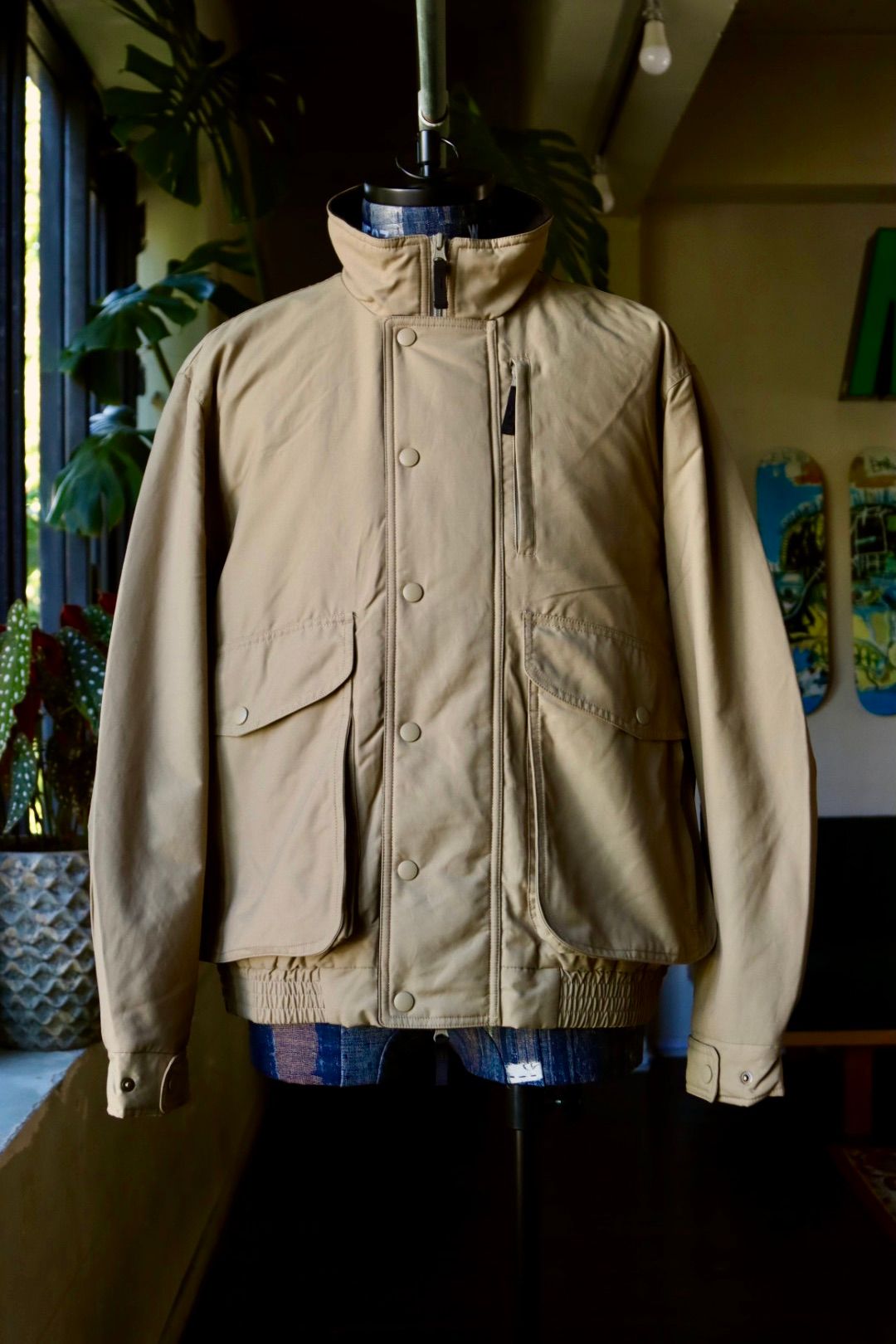 セダンオールパーパスFW23 Fleece Lined Jacket (SD23F-JK03)Khaki