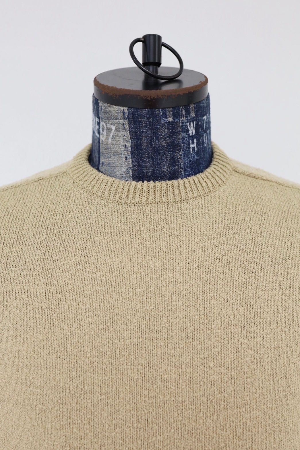 アプレッセ 2026 STYLE1 Washed Silk Nep Crew Neck Sweater(26SAP-03-07)BEIGE☆1月10日(土)発売！