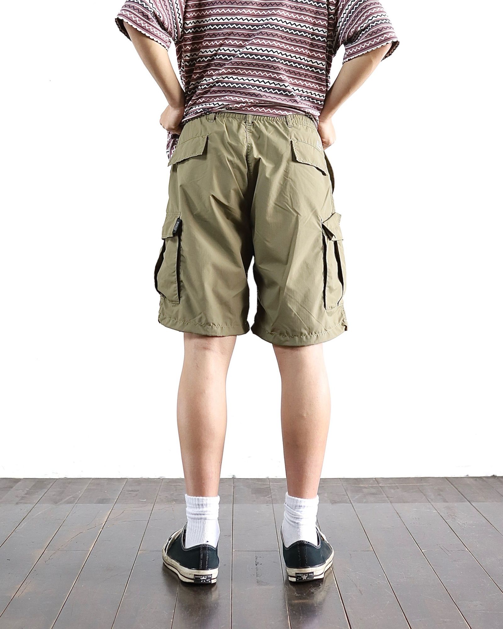 セダンオールパーパス 24SS Jaquard Striped S/S Tee style(Matcha) 2024.4.5
