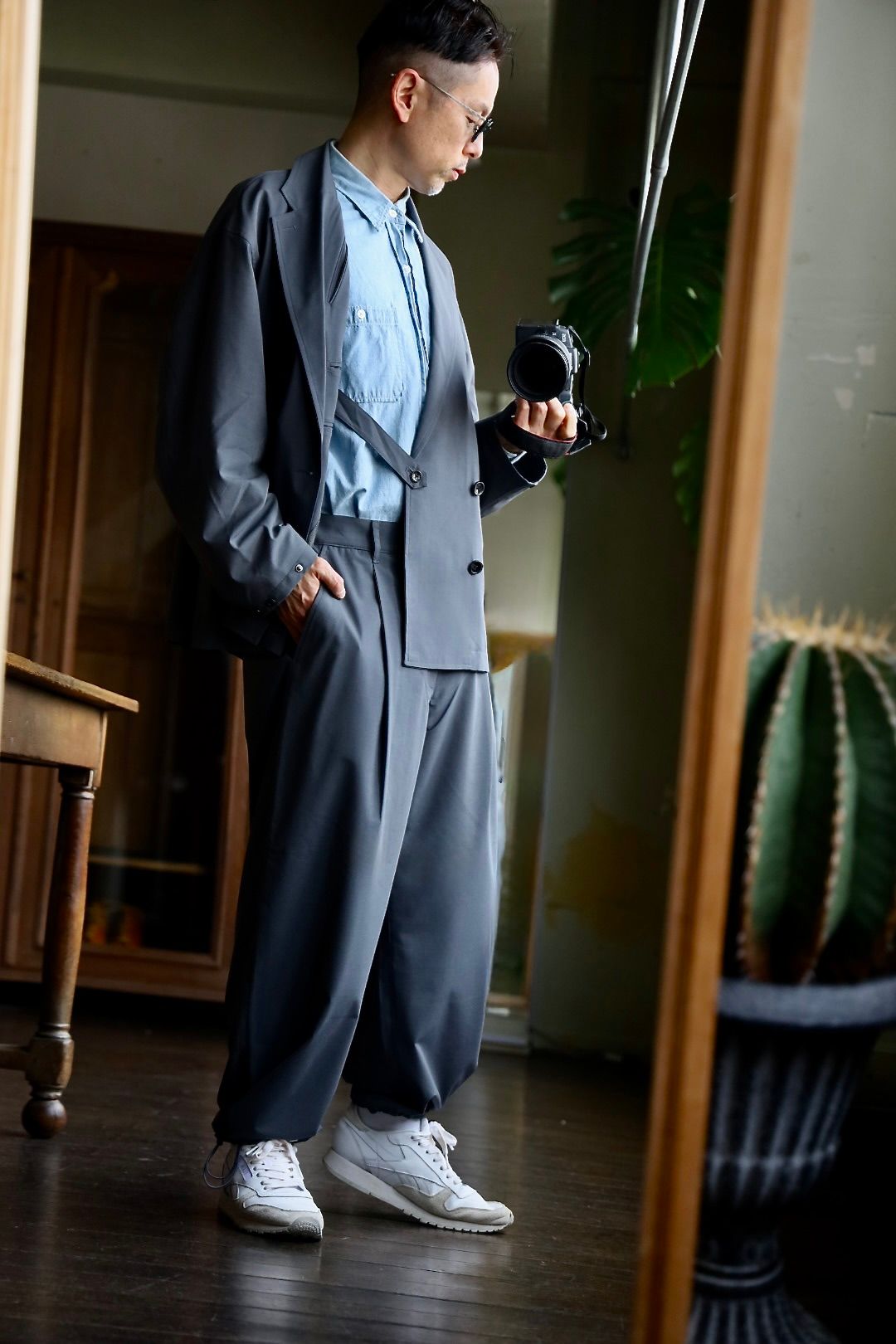 FreshService WOOLY CLOTH セットアップ FreshService WOOLY CLOTH DOUBLE JACKETスタイル2025.3.1