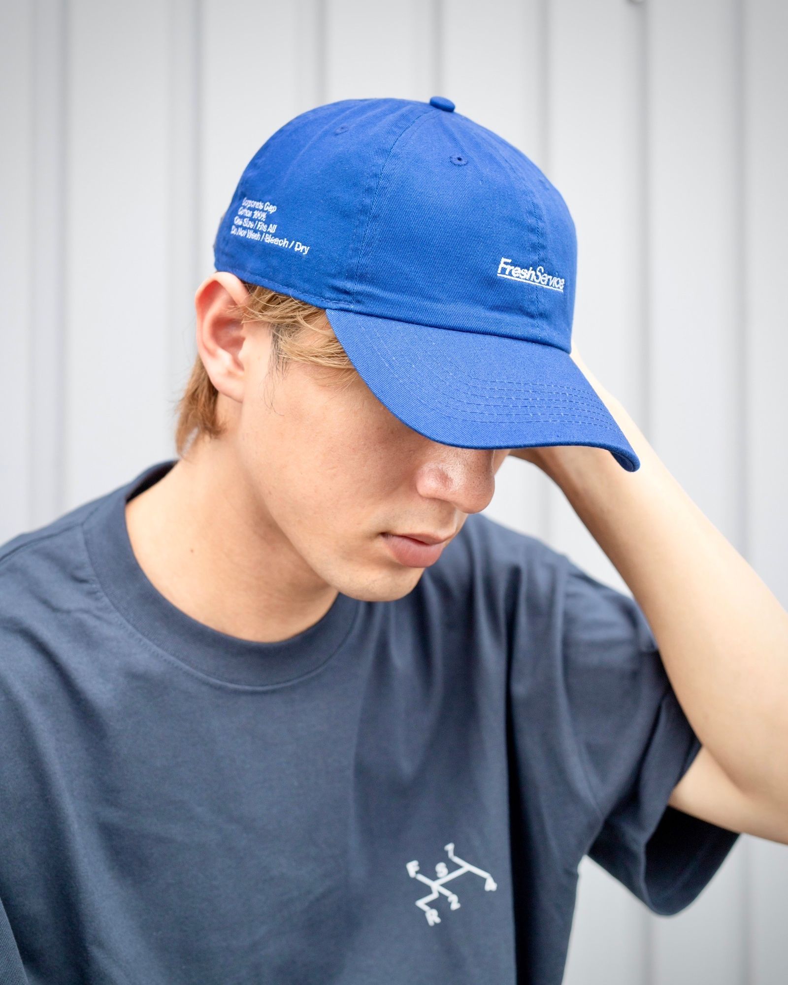 FreshService - フレッシュサービス キャップ CORPORATE CAP(ROYAL BLUE) | mark