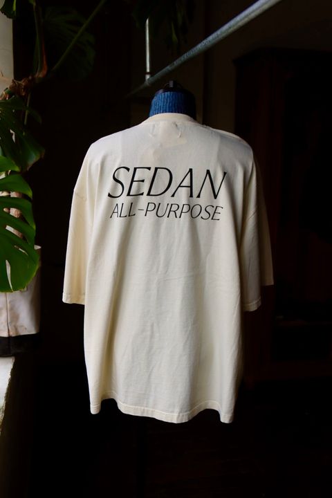 セダンオールパーパス SS24 Garment Dyed S/S Tee(SD24S-CT06)Cream