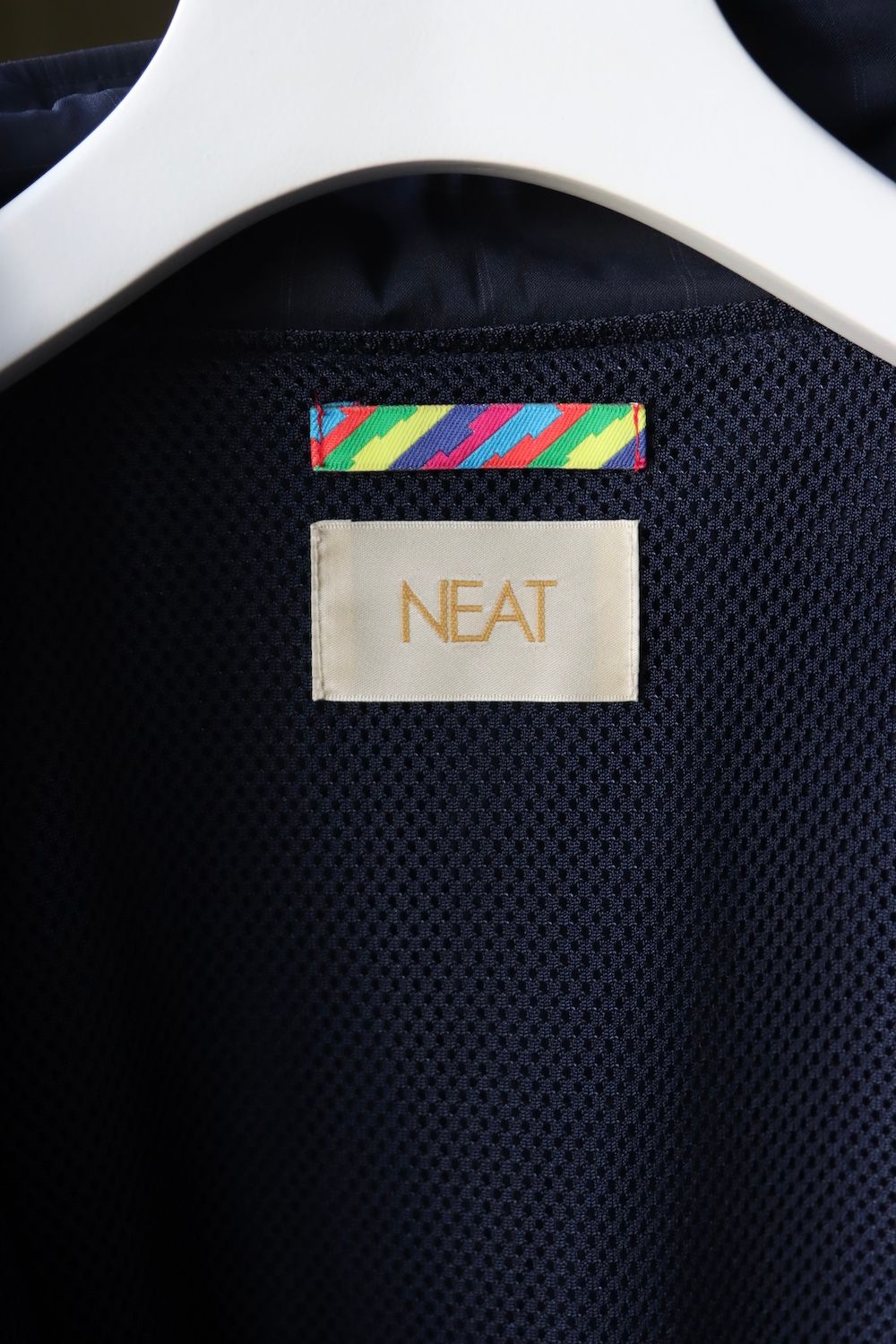 is-ness×NEAT LORO PIANA SPORT FABRICS JACKET"NAVY"イズネス22SS