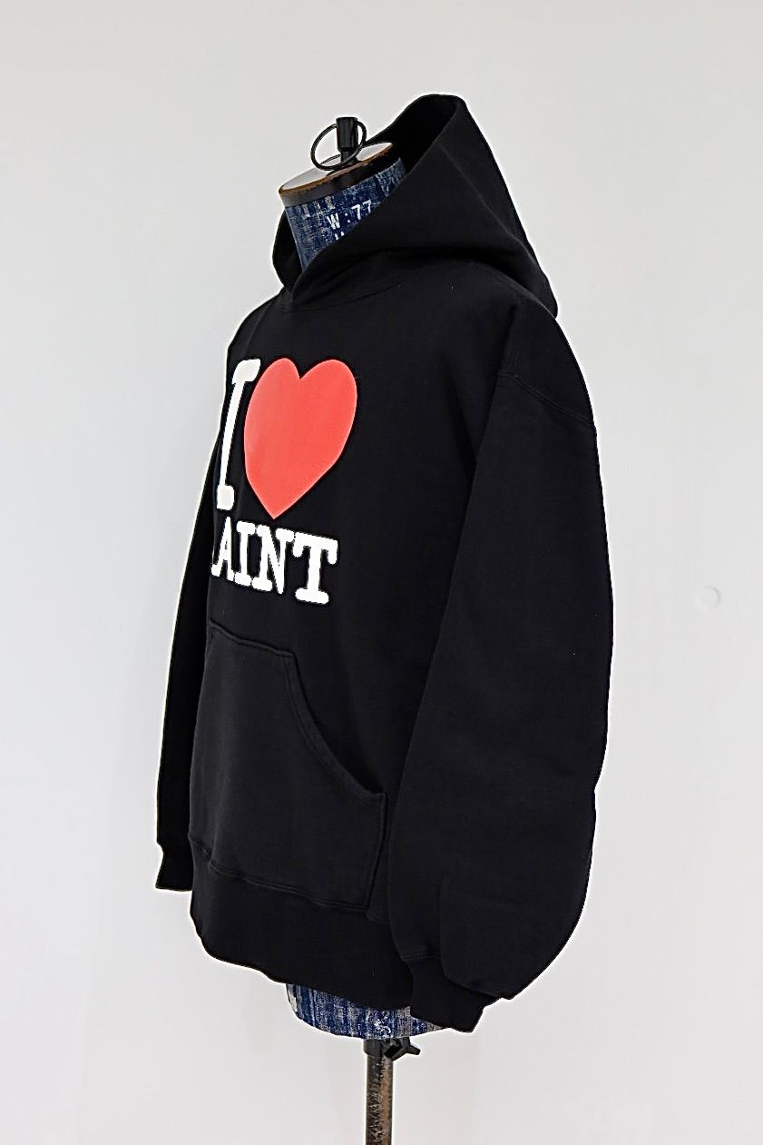 セントマイケル 26SS I LOVE SAINT HOODIE(SM-MK8-0000-057)BLACK★1月10日(土)発売！