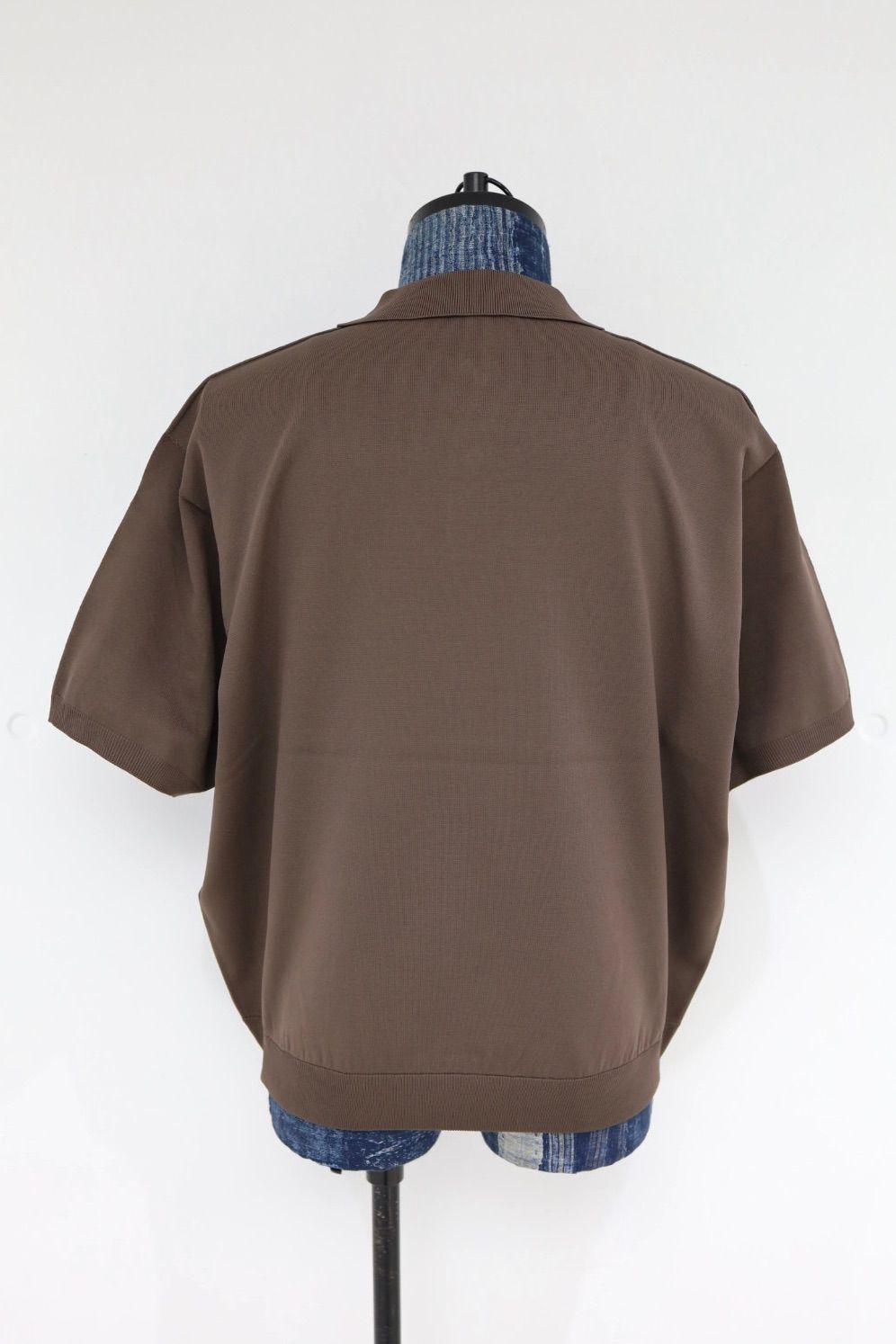 DAIWA PIER39(ダイワピア39) TECH KNIT POLO S/S(BE-43026)BROWN GRAY☆3月28日(土)新作発売！