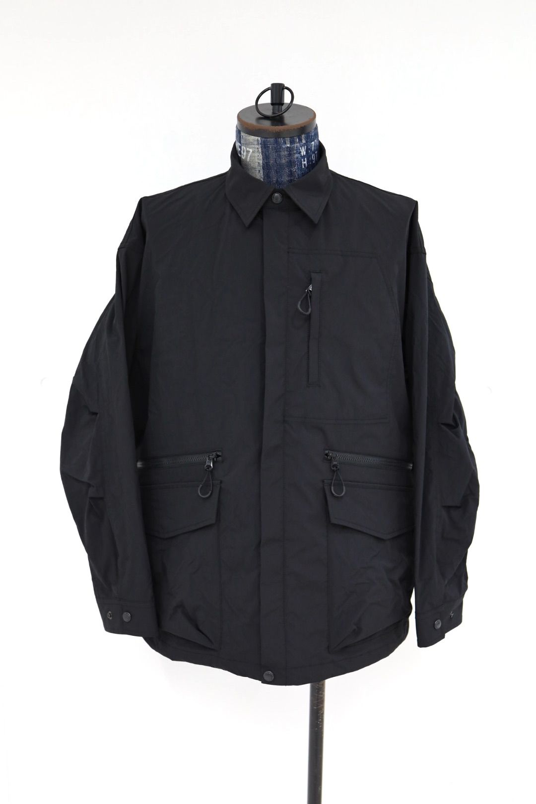 コムデギャルソンオム26SS エステルウェザージャケット(HQ-J015-051)BLACK☆3月6日(金)発売！