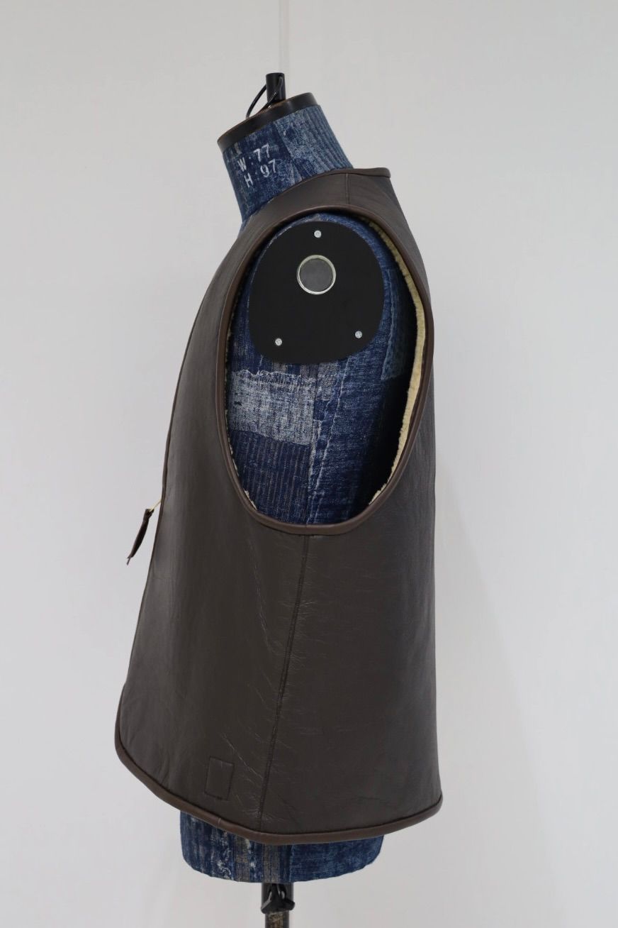 Gurank グランク Lamb skin best (2543)BROWN★新作発売！