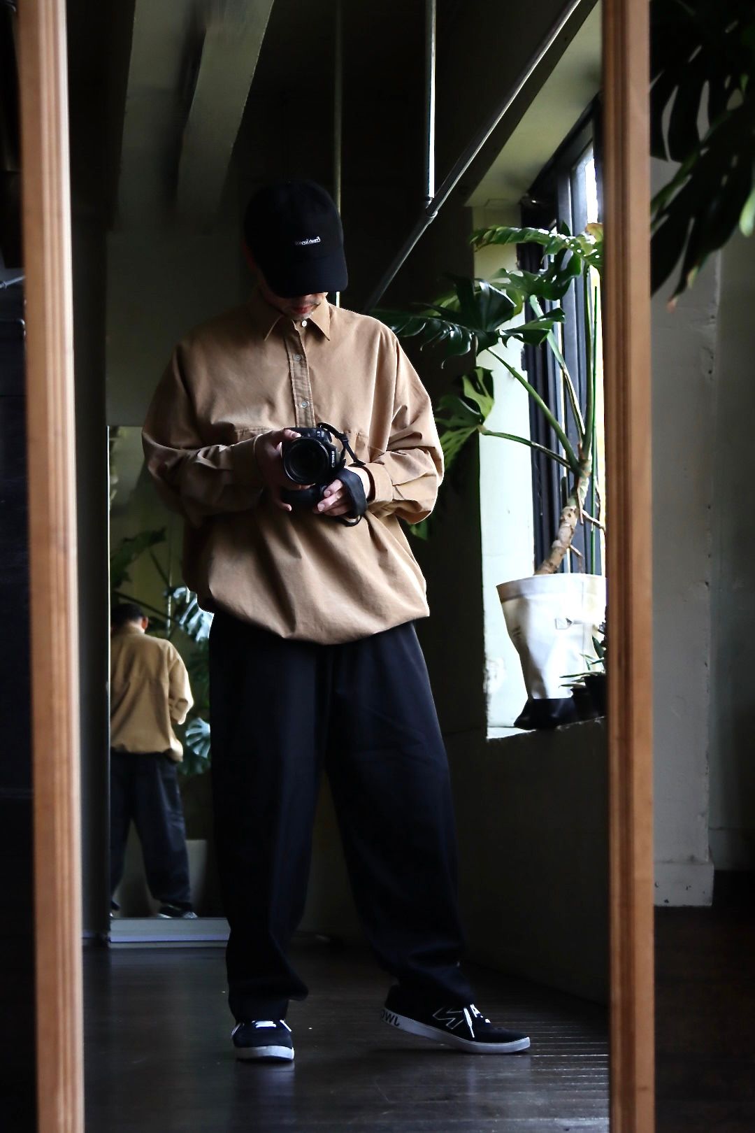 FreshService 22AW SPOT Corporate Easy Pants"BLACK"スタイル