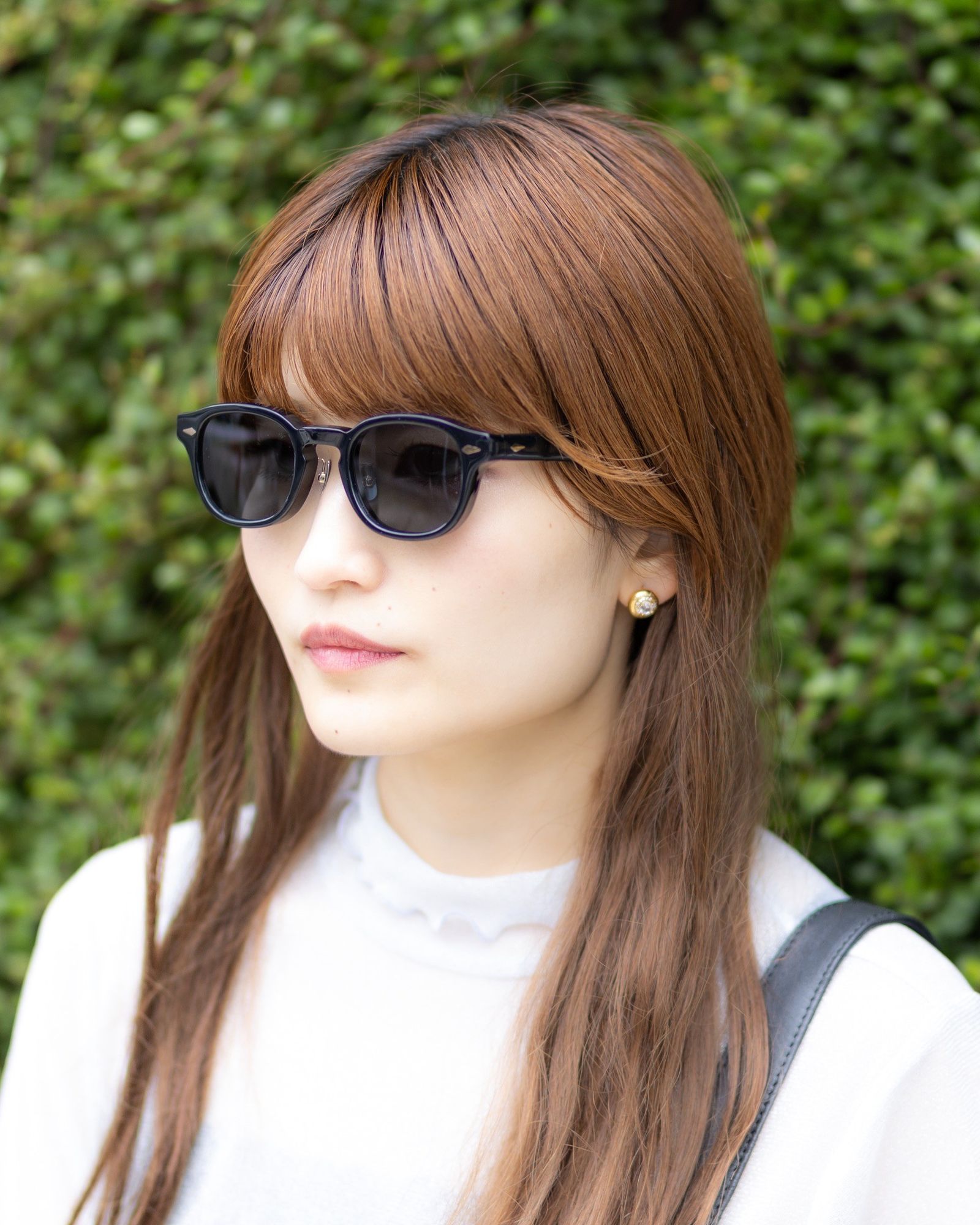 ノチノオプティカル "NOCHINO FR" #3. GLOSS BLACK × DARK GREY