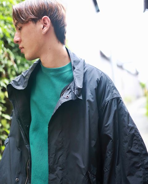 ATON エイトン 23AW AIR WEATHER SHORT MODS COATスタイル