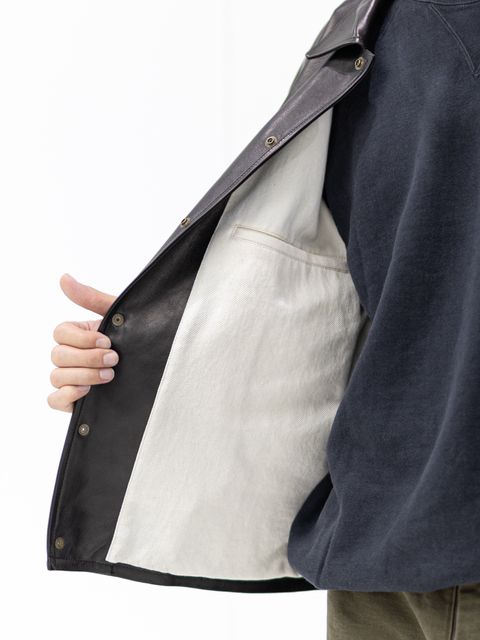 アプレッセ STYLE2 Leather Coach Jacket MARKスタイル