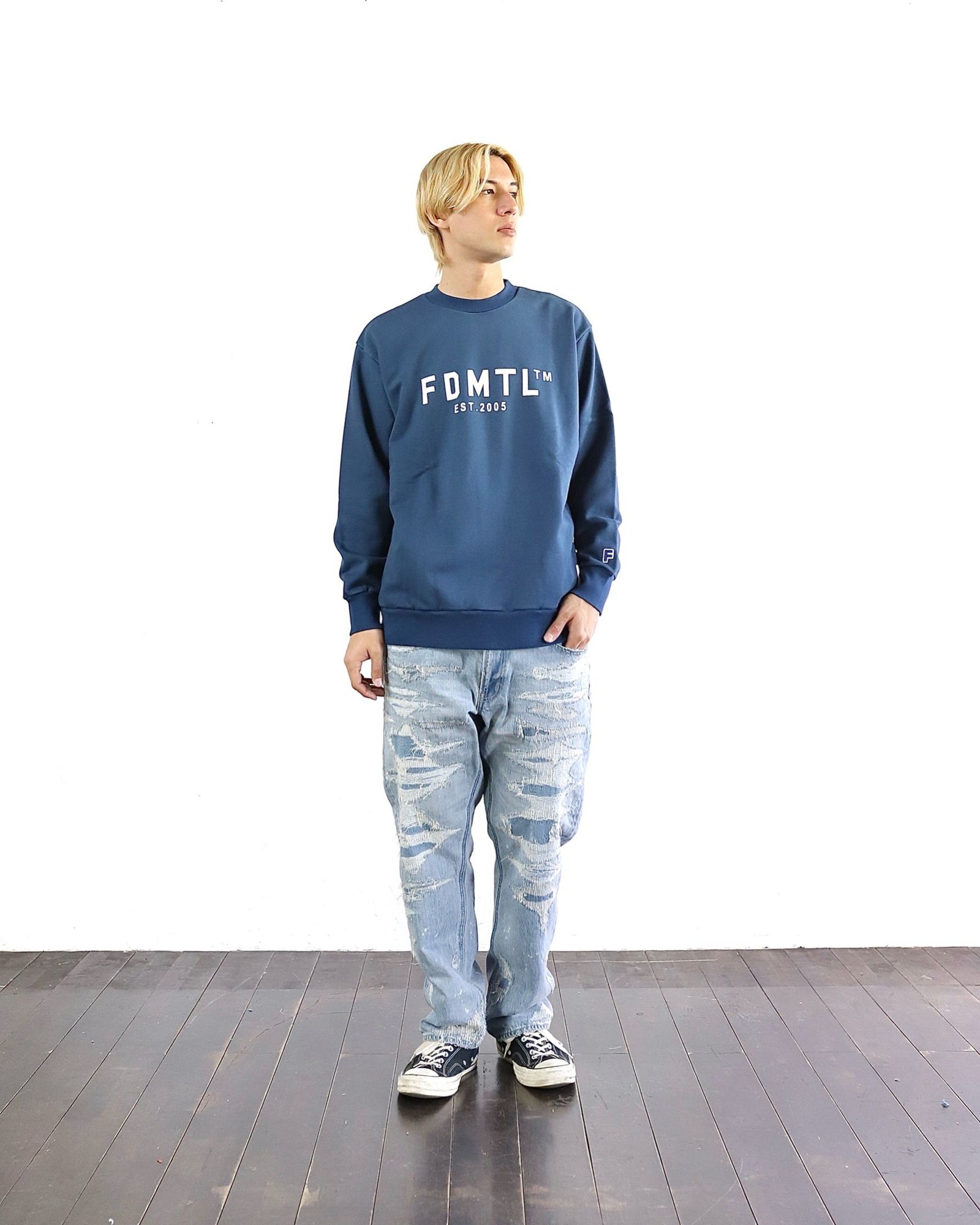 FDMTL 24SS LOGO SWEAT SHIRT style 2024.4.14