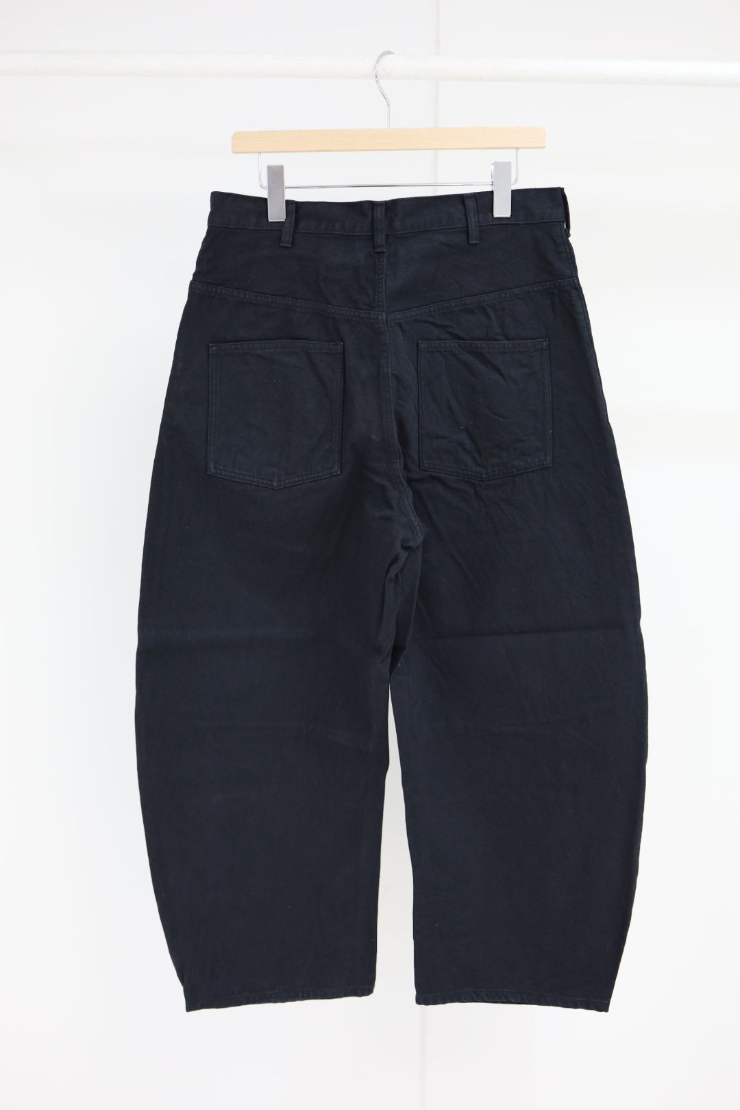 コムデギャルソンオム26SS 綿デニムパンツ(HQ-P015-051-1)BLACK☆3月6日(金)発売！