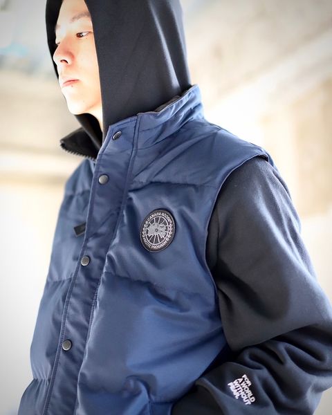 CANADA GOOSE カナダグース 新作GARSON VESTガーソンベストスタイル