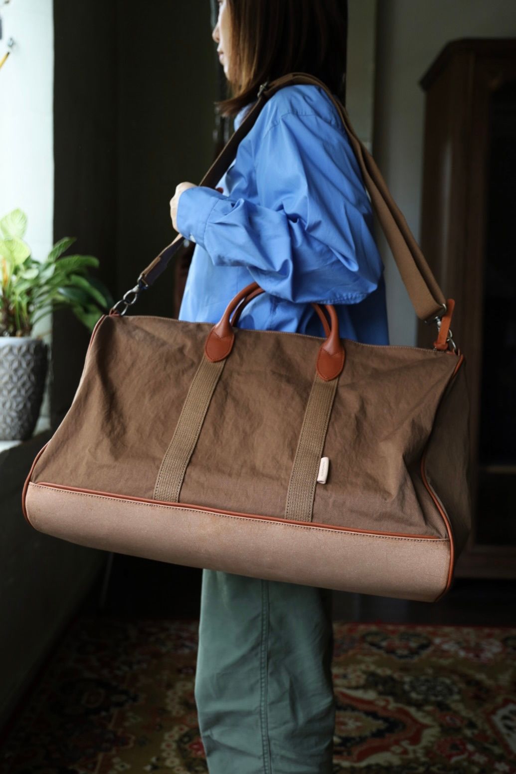 エンダースキーマ  バッグ boston luggage(ro-rb-blg)coyote☆8月8日(土)発売！