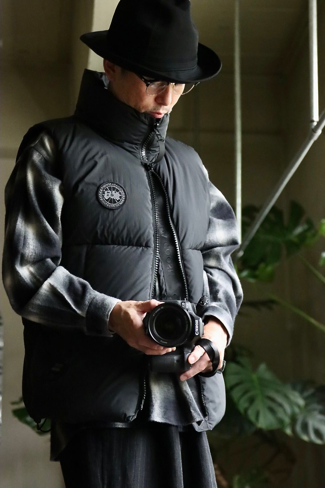 CANADA GOOSE カナダグース22AW EVERETT VEST BLACK LABELスタイル.2022.10.9.