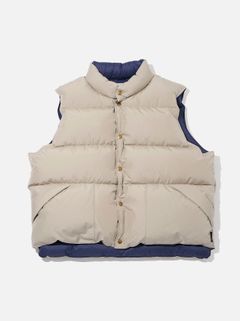 SEDAN ALL-PURPOSE FW23 Classic Down Vest"Beige"スタイル