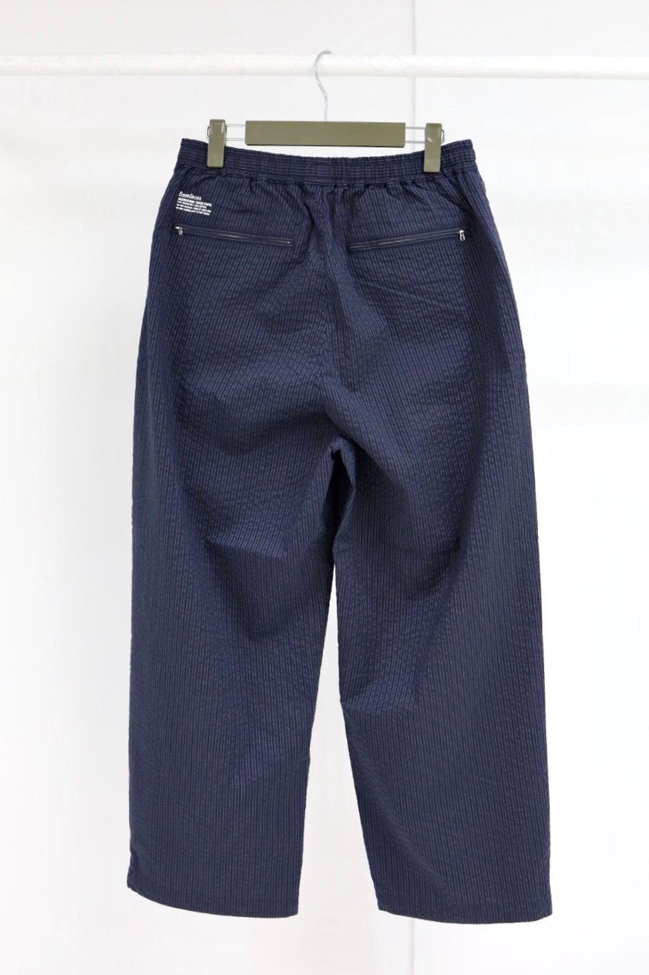 フレッシュサービス SEERSUCKER TRACK PANTS (FSC261-40227)NAVYxBLACK