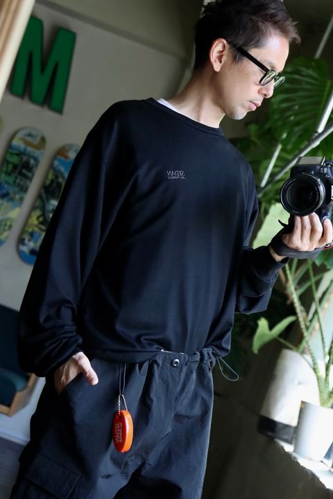 SEDAN ALL-PURPOSE FW23 Big Cargo Pants"Black"スタイル