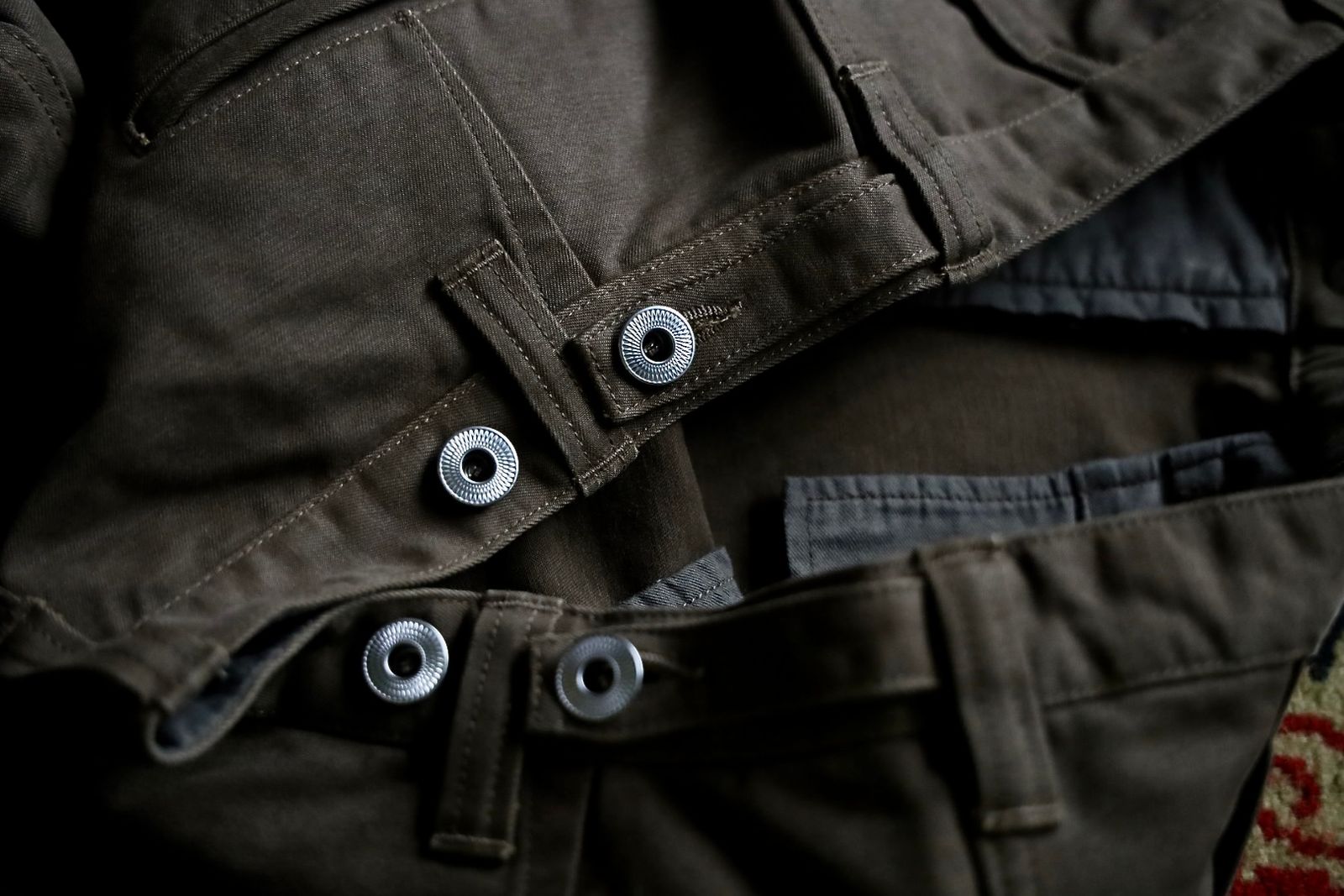 アプレッセ 2026 STYLE2 Vintage Motorcycle Trousers(26AAP-04-23)OLIVE☆9月5日(土)発売！