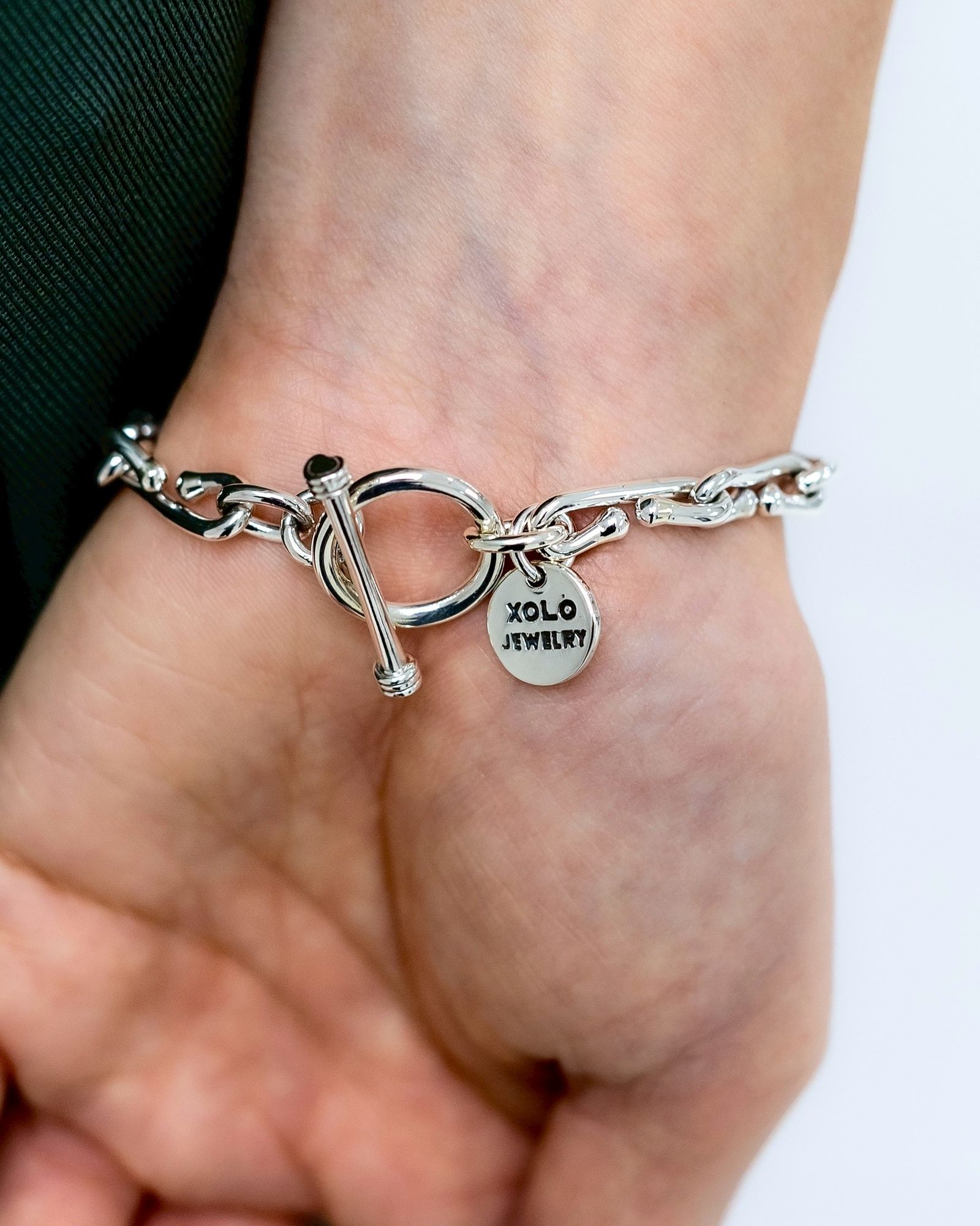 XOLO JEWELRY ブレスレット / Single Homage Link Bracelet -6mm- (XOB075)SILVER925☆11月15日(土)発売！