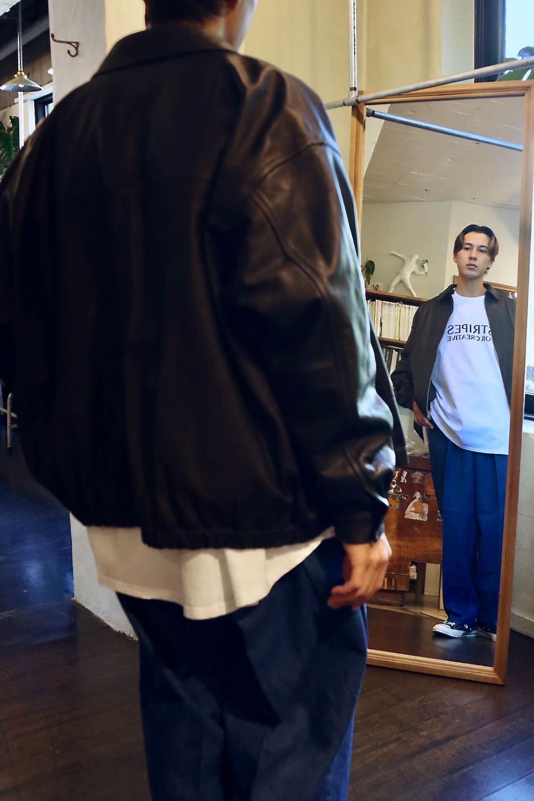 S.F.C 23FW LEATHER BIG JACKETスタイル | 3823 | mark S.F.C 23FW LEATHER BIG JACKETスタイル | 3823 | mark