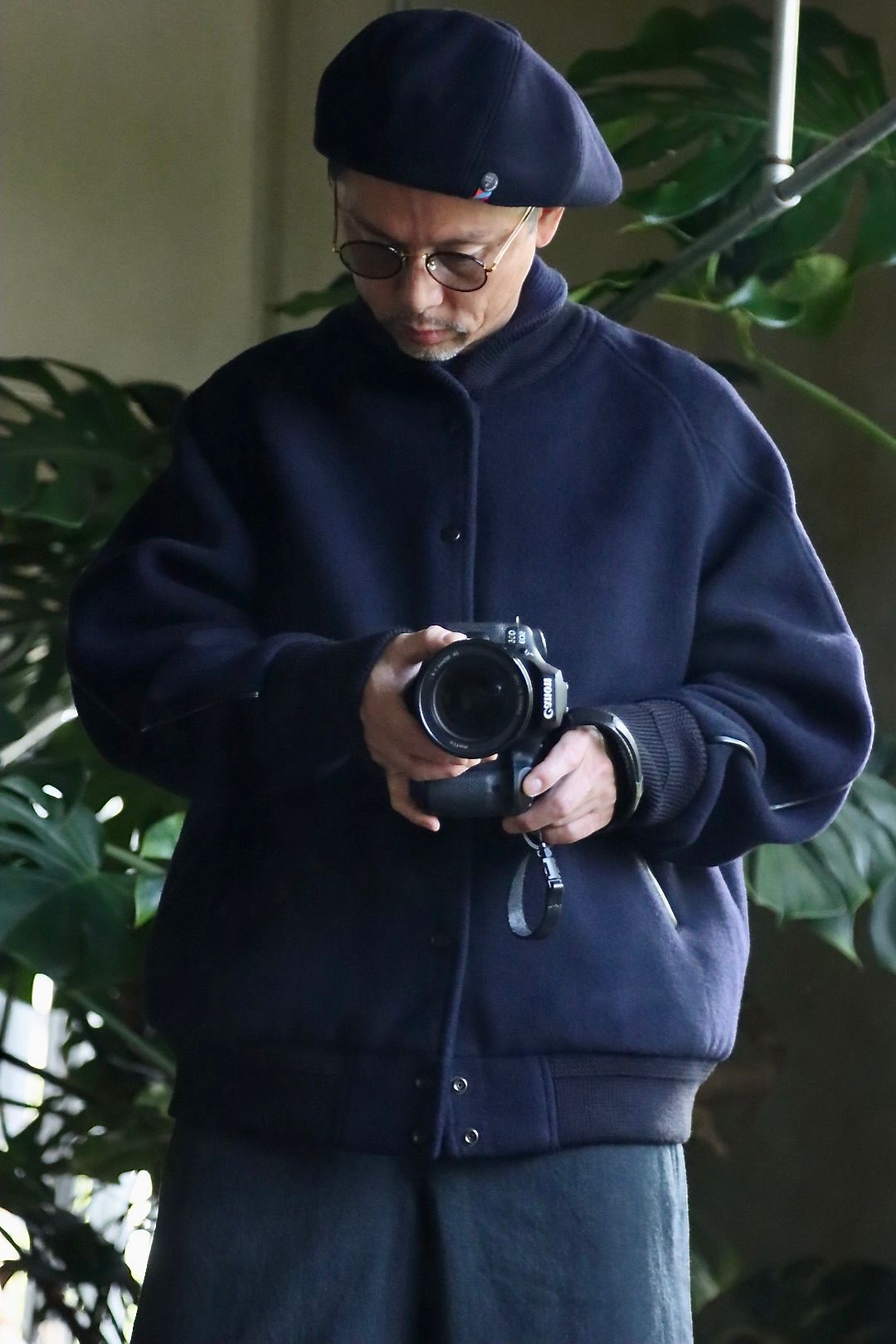 イズネス 22AW AWARD JACKET (1004AWJK01)NAVY