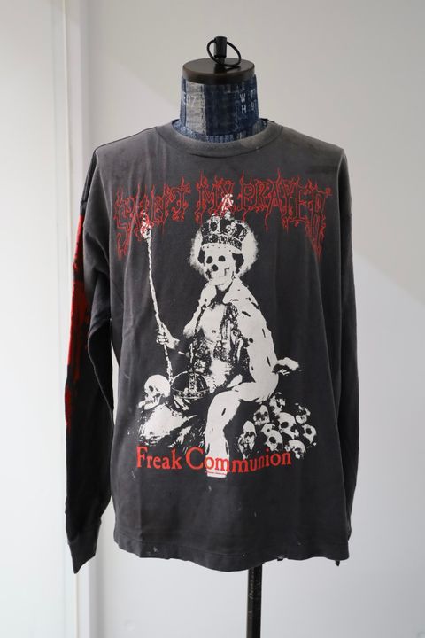 セントマイケル Tシャツ SAINT IS A KISS LS TEE(SM-HR1-0000-028)BLACK★9月13日(土)発売！