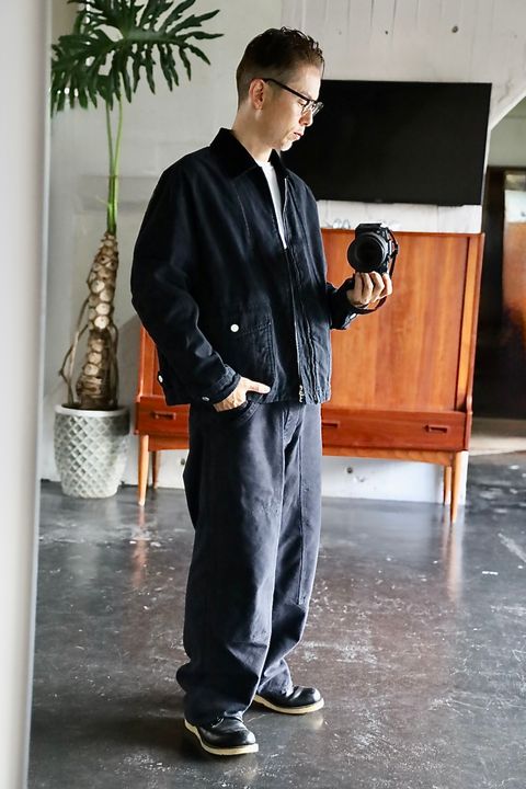 COMME des GARCONS HOMME 綿オックスジャケットスタイル.2025.9.5.