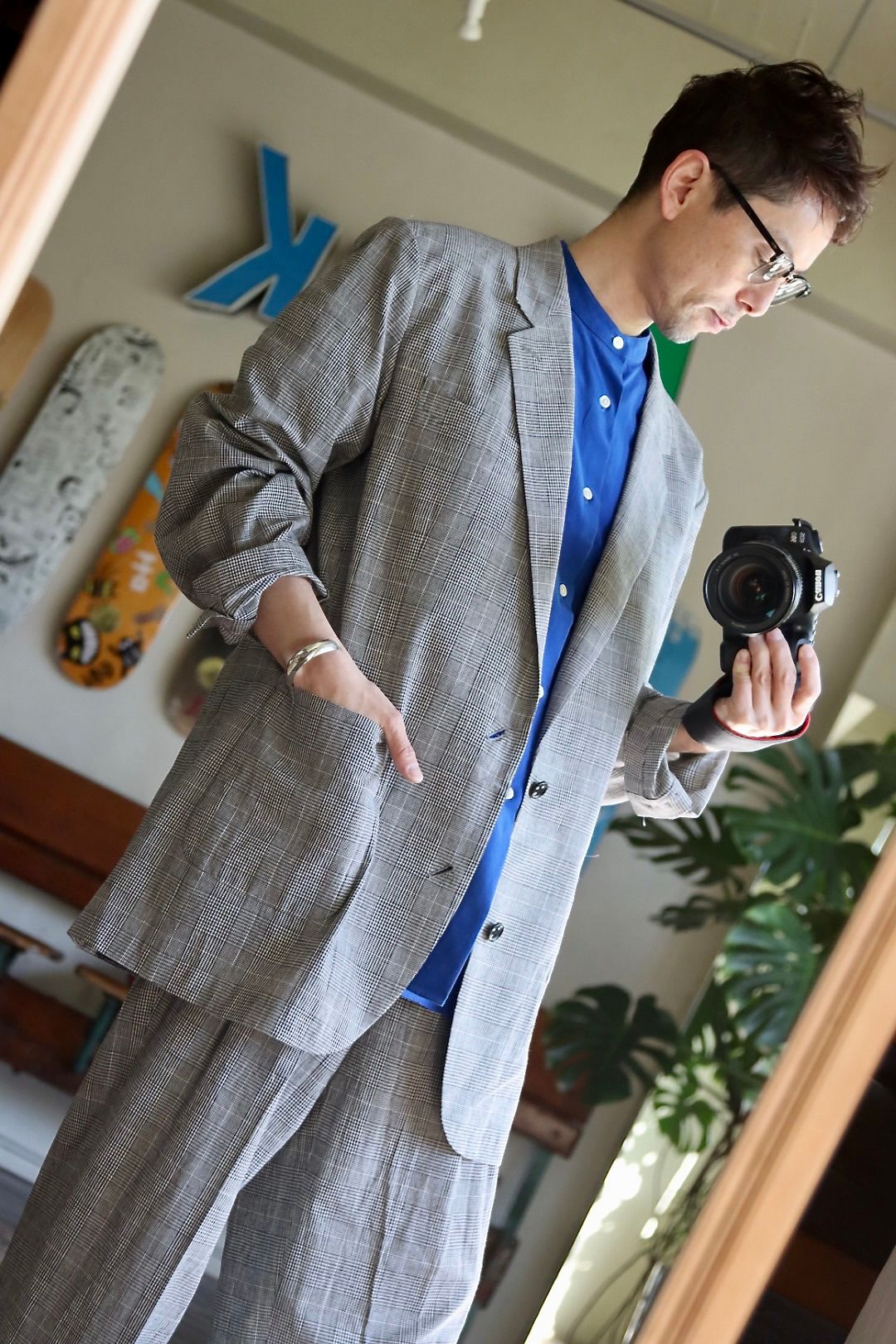 ADULT ORIENTED ROBES 22SS グレンチェックスタイル.2022.4.17. | 2376