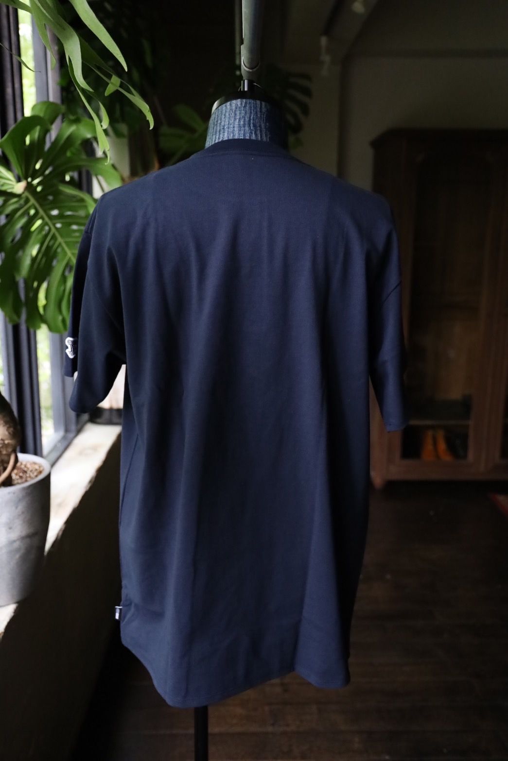 ファンダメンタル Tシャツ FDMTL×WIND AND SEA"LOGO TEE"NAVY☆10月5日(土)発売！