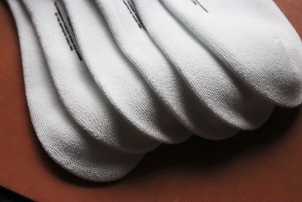 グラフペーパー ソックス 3-Pack Socks(WHITE)