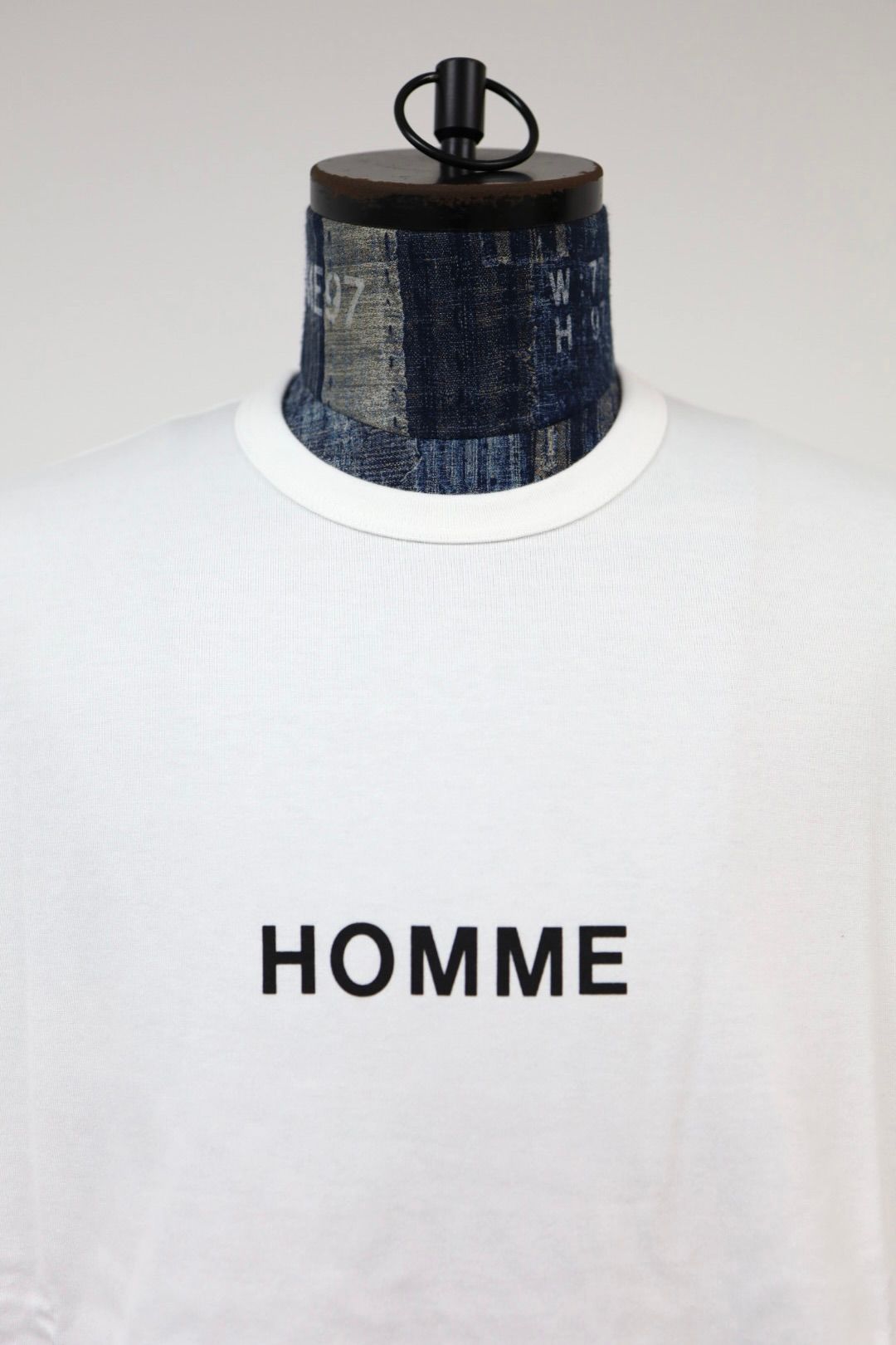 コムデギャルソンオム ロゴプリントTシャツ(HQ-T103-051)WHITE☆4月3日(金)発売！