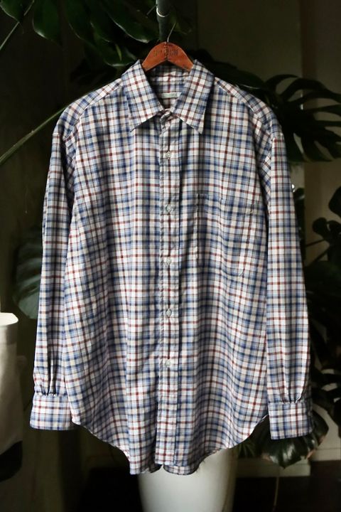 アプレッセ22FW Flannel Shirt(22AAP-02-06HA)BLUE