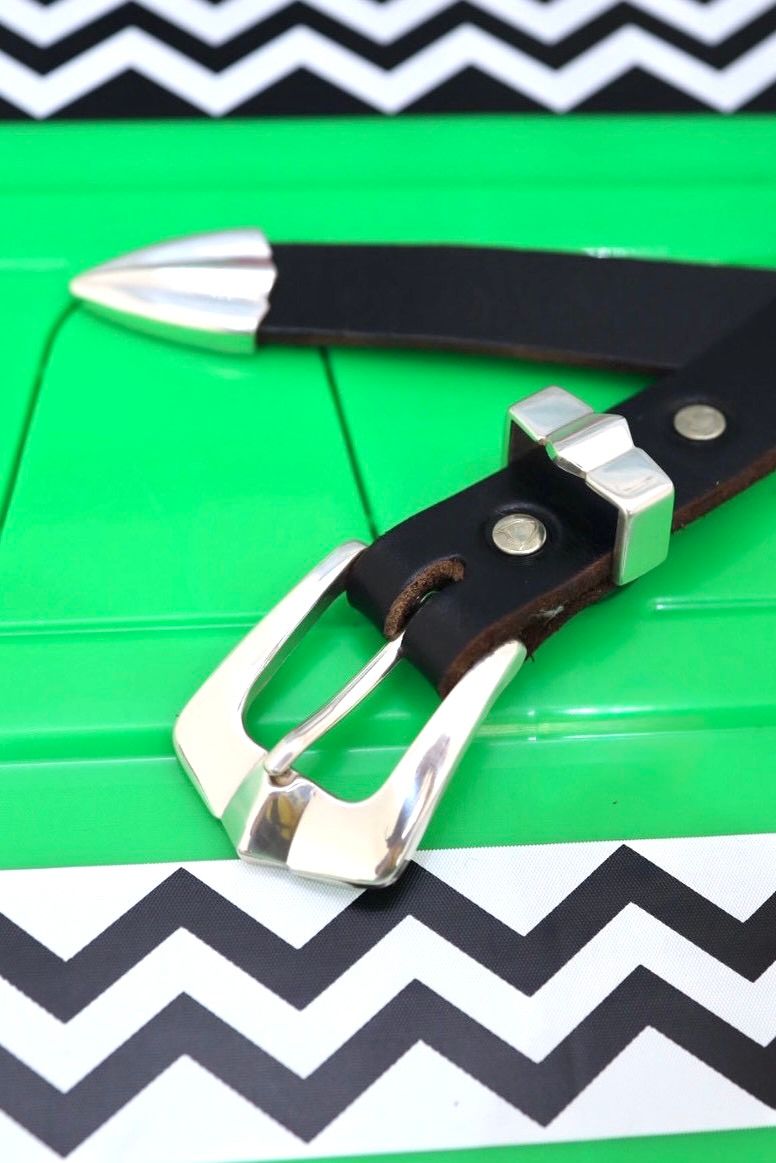 セントマイケル 26SS BLACK STONE HTC_BELT NARROW(SM-MK8-0000-C64)BLACK☆5月16日(土)発売！