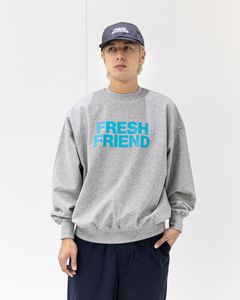 FreshService FRIEND EDITIONS LIGHT OZ CREW NECK SWEATER (H.GRAY)新作発売！