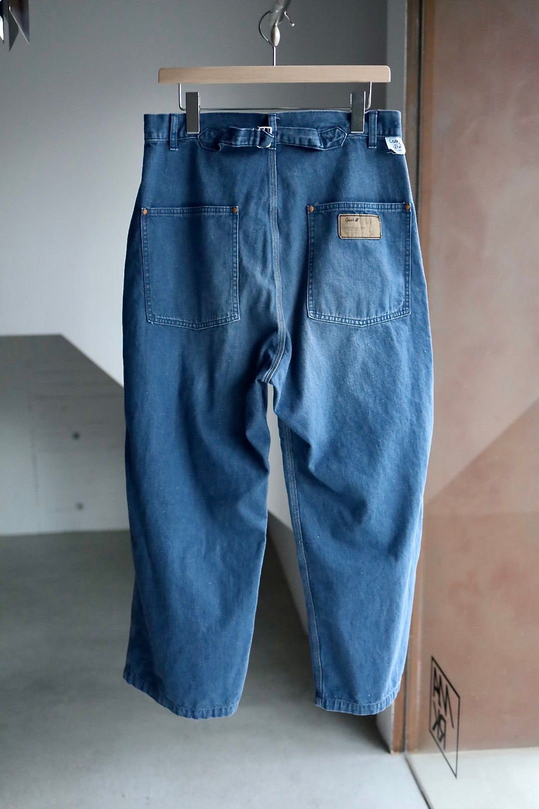 Gurank グランク 26SS パンツ Distressed 3stitch painter pants(2602U)INDIGO★新作発売！
