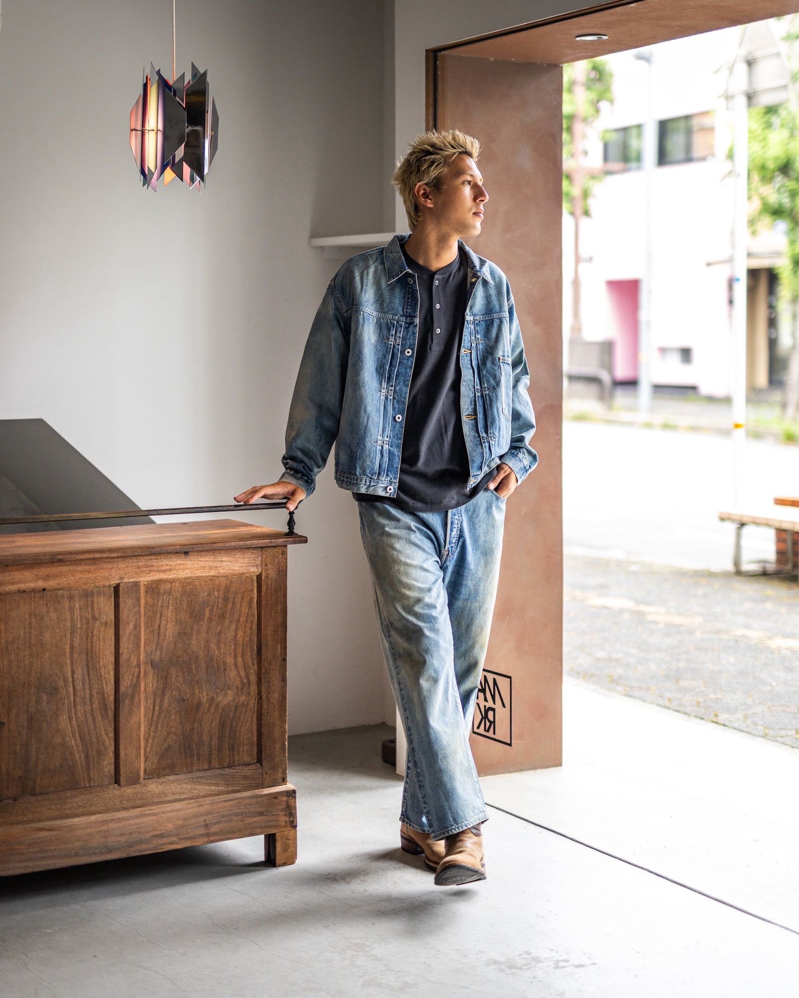 アプレッセ 2025 STYLE2  デニムジャケット1st Type Denim Jacket(25AAP-01-38)INDIGO