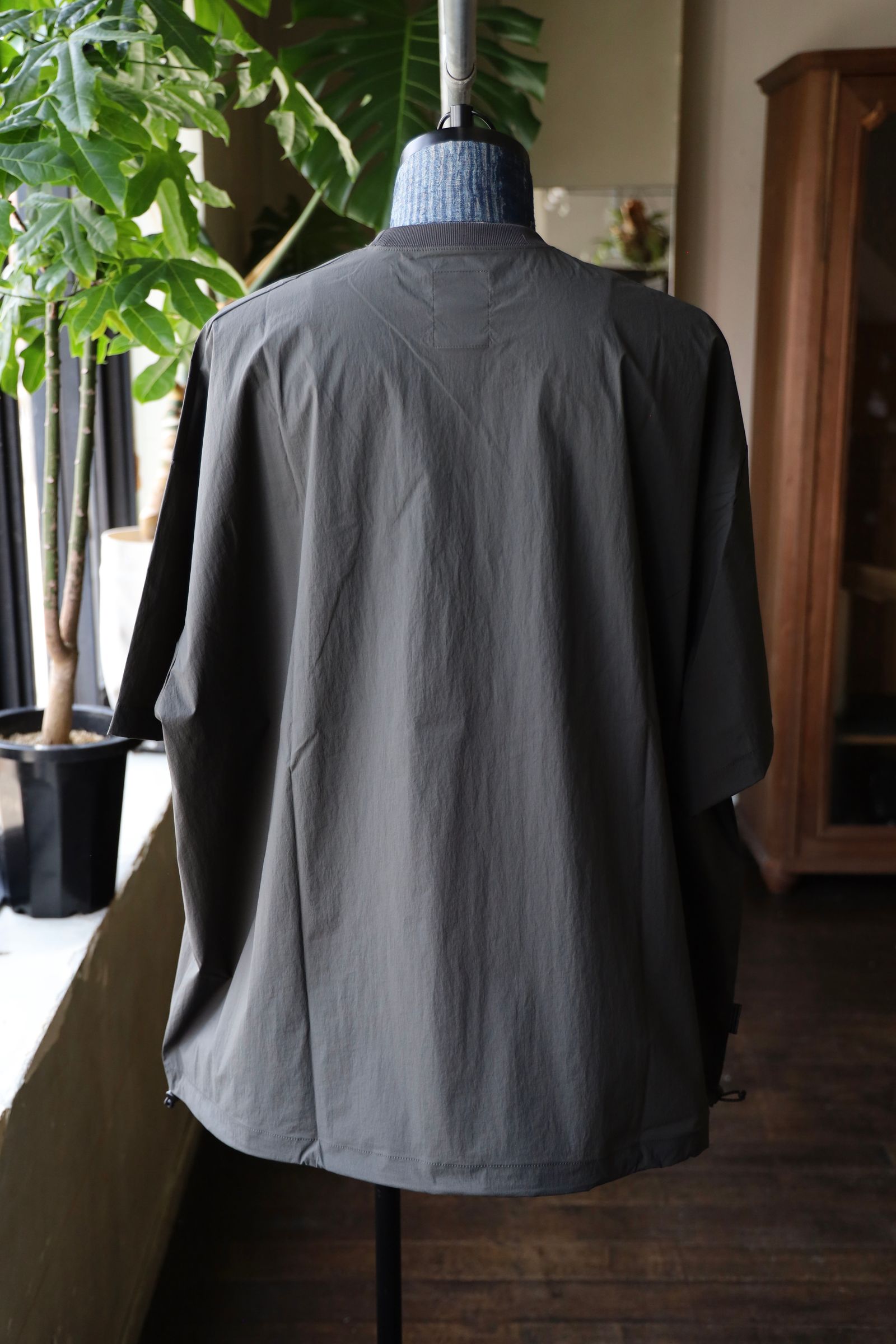 S.F.C 25SS エスエフシー TECH POCKET NYLON SS TEE(SFCSS25S07)D Grey☆3月29日(土)発売！