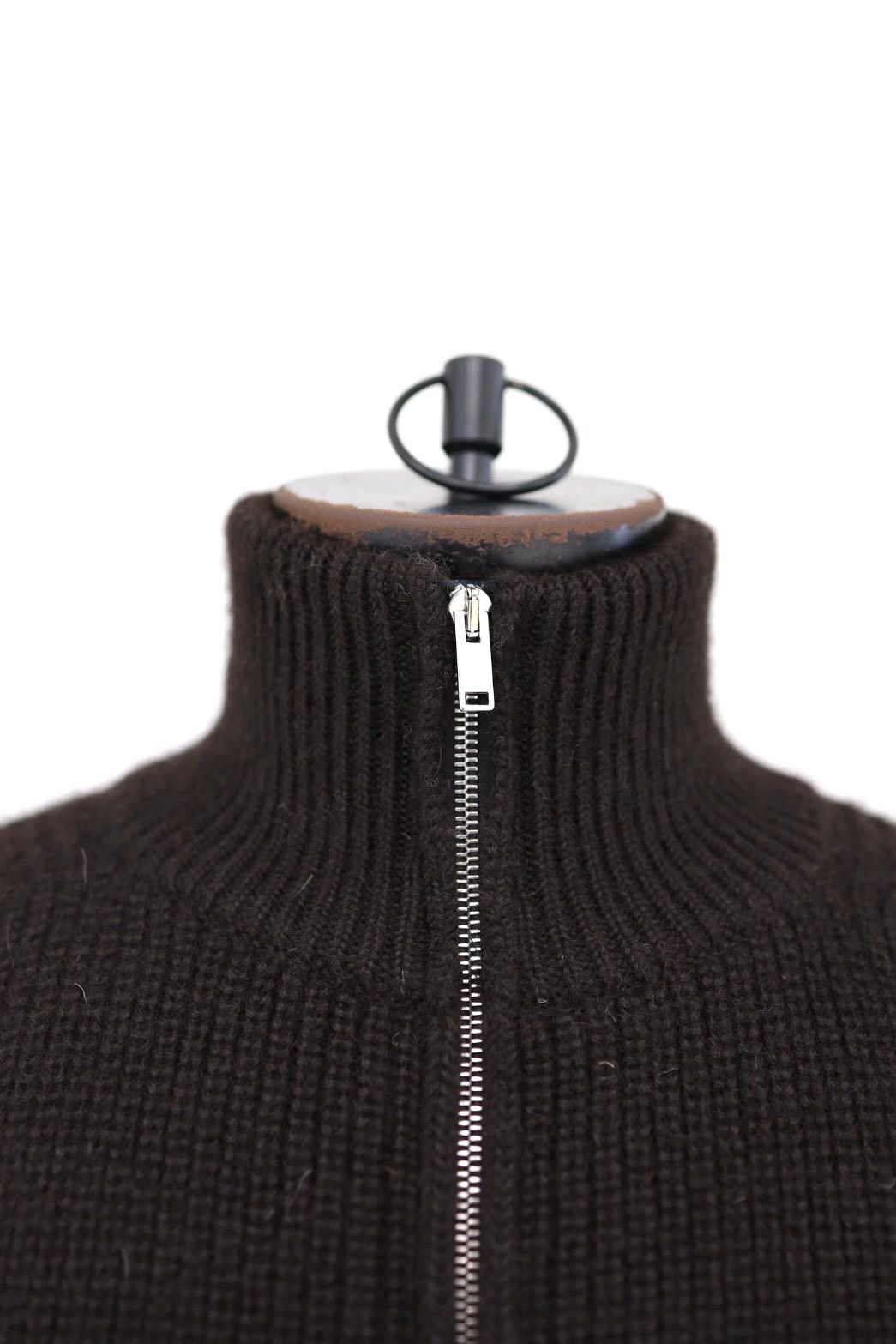 マーカウェア 26AW ドライバーズニットDRIVERS KNIT(A26C23SW01C)NATURAL BLACK☆新作発売！
