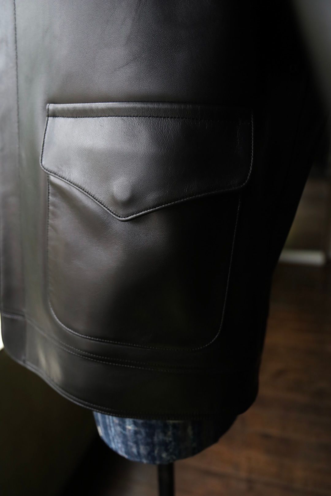 アプレッセ 2025 STYLE2 Leather Type A-2 Flight Jacket(25AAP-01-12)BLACK☆9月27日(土)発売！